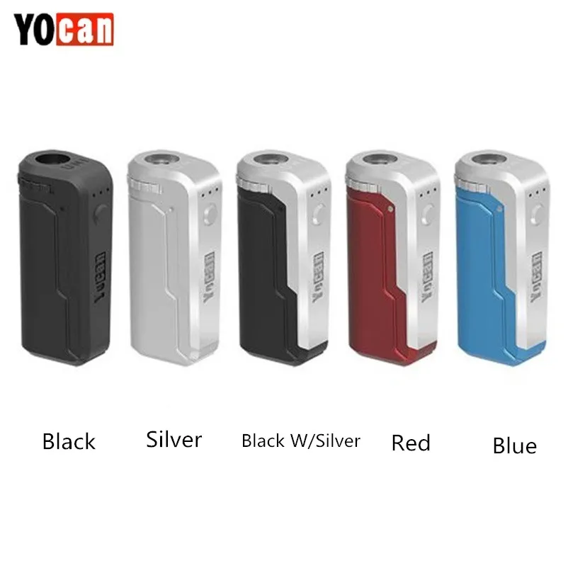 Оригинальный Yocan UNI Box MOD 650 мАч встроенный аккумулятор адаптируется ко всем видам
