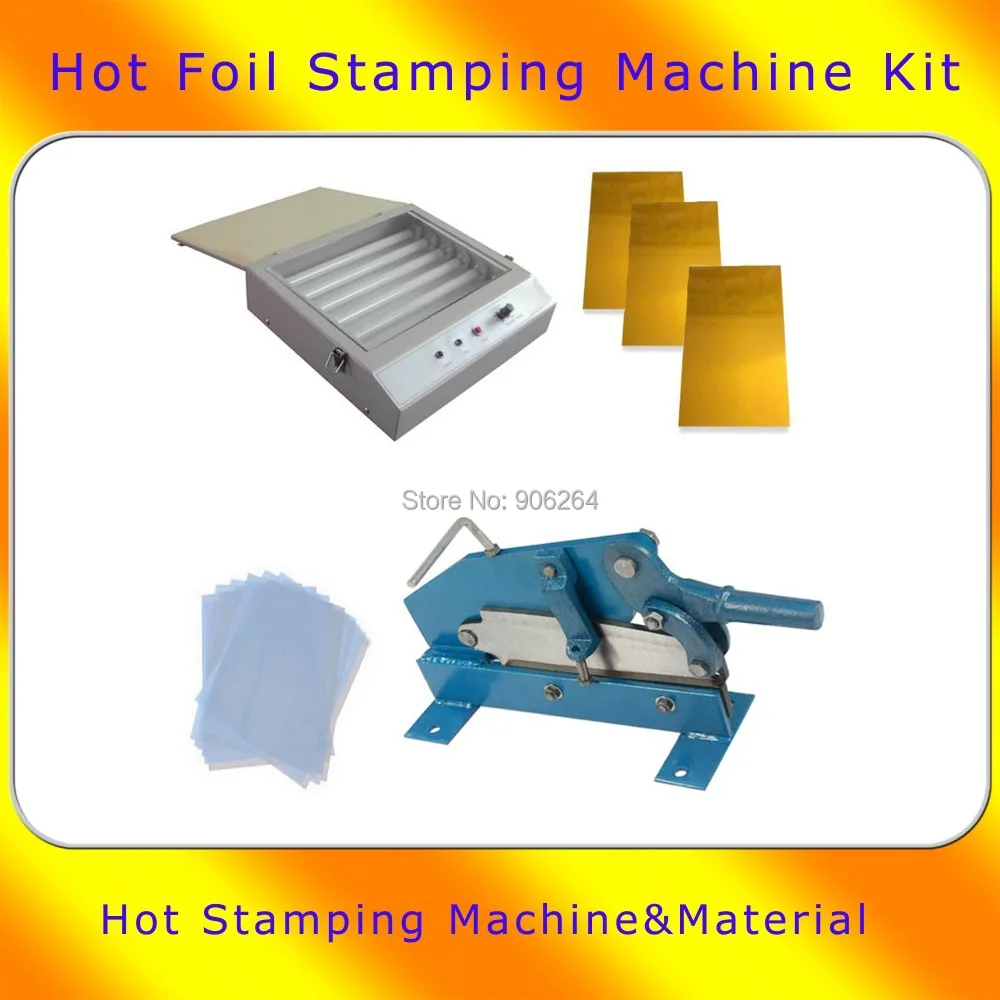 Горячее тиснение фольгой УФ экспозиция DIY штамп фотополимер пластины резак