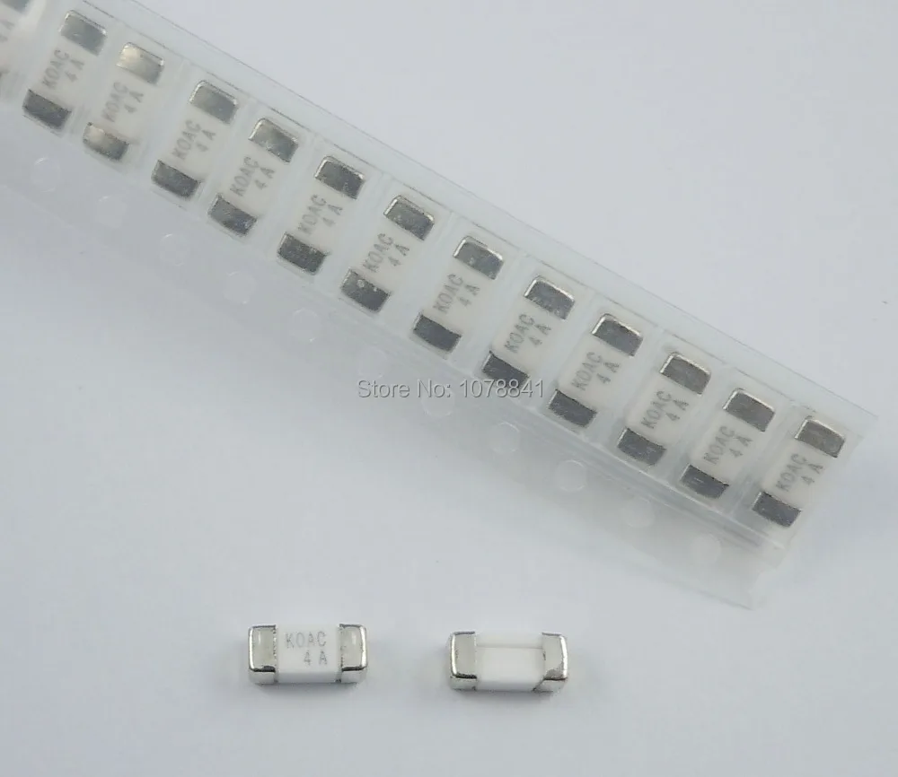 100 шт. плавкие предохранители для поверхностного монтажа SMD SMT 1808 4A 125V CCF1N4TTE |