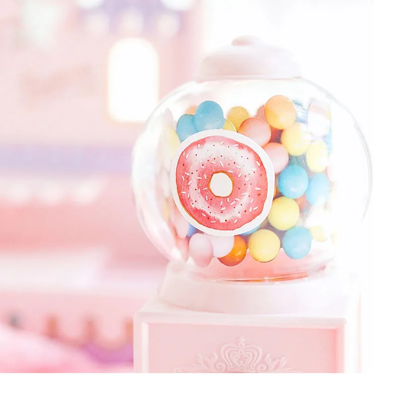 Розовый творческий kawaii самодельные Наклейки красивые наклейки/декоративные