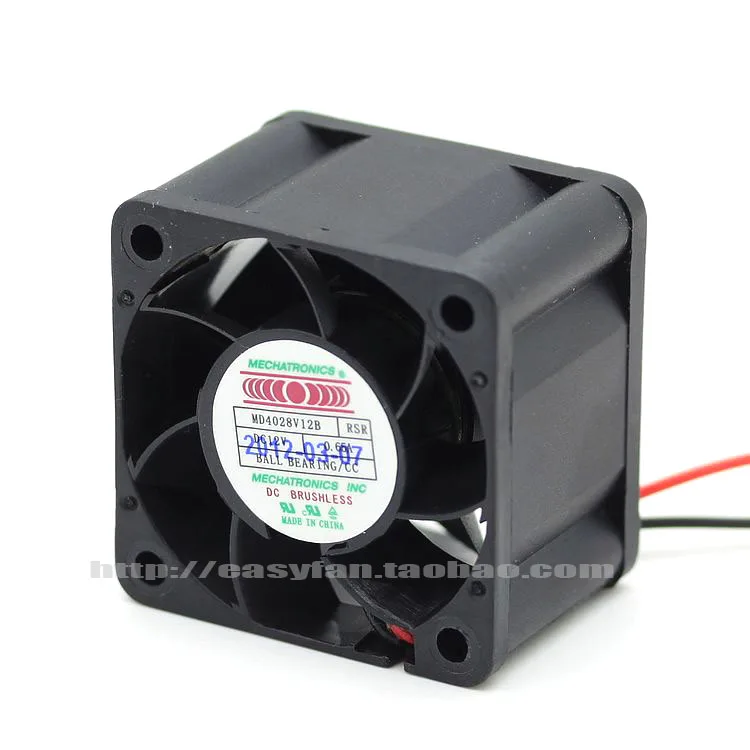 Новый двухшариковый подшипник MECHATRONICS 4028 охлаждающий вентилятор RSR MD4028V12B1| |