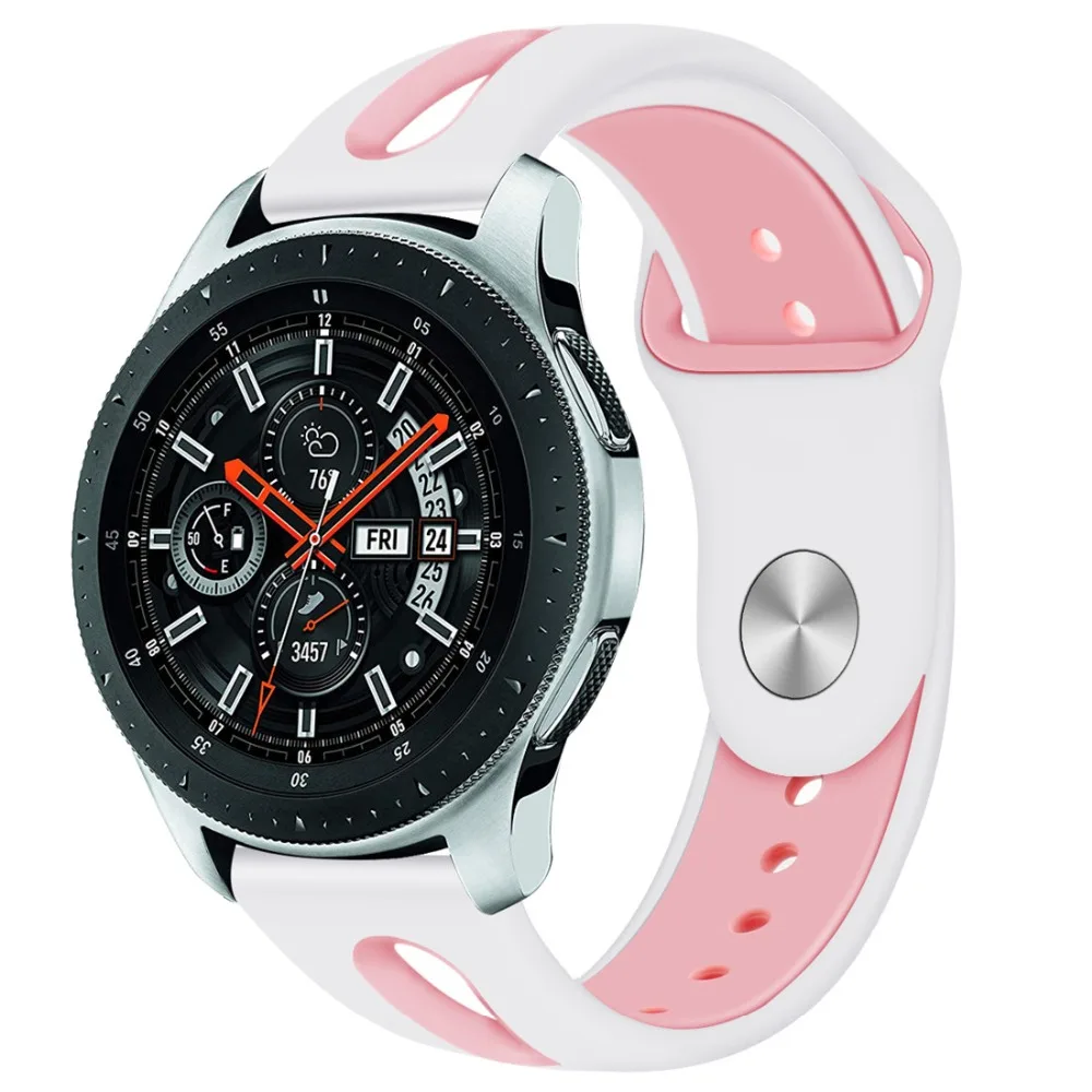 Шестерни S3 Frontier для samsung Galaxy watch 46mm браслет 22 мм ремешок часов спортивный
