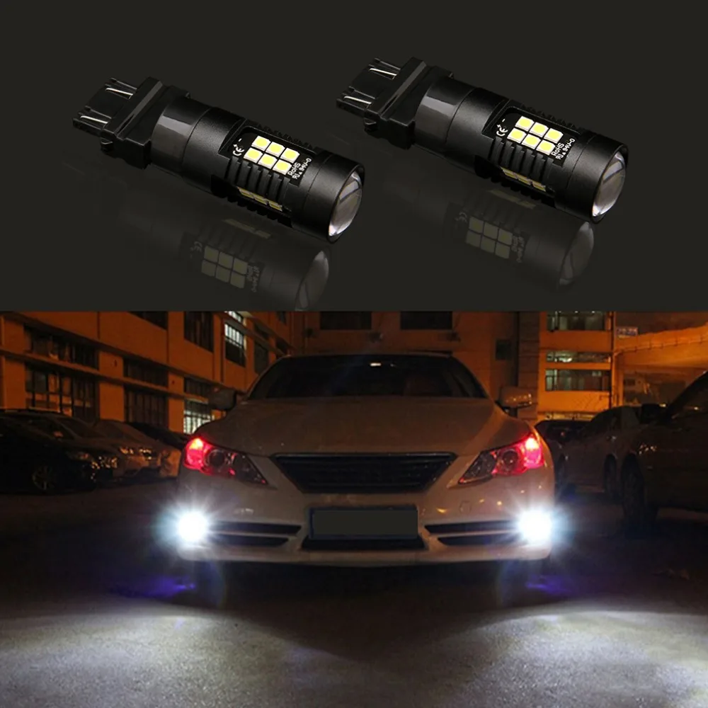 СВЕТОДИОДНЫЙ Автомобильный светильник s янтарный красный белый 21SMD p27 7 Вт 2 шт.