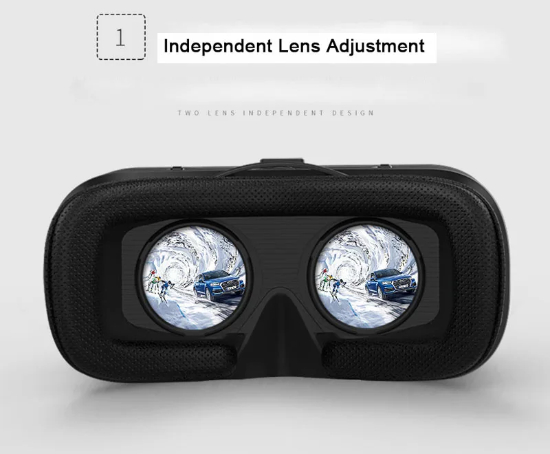 VR Shinecon 6,0 Виртуальная реальность 3D очки картонный шлем для 4,3-6,0 дюймового смартфона с беспроводным контроллером