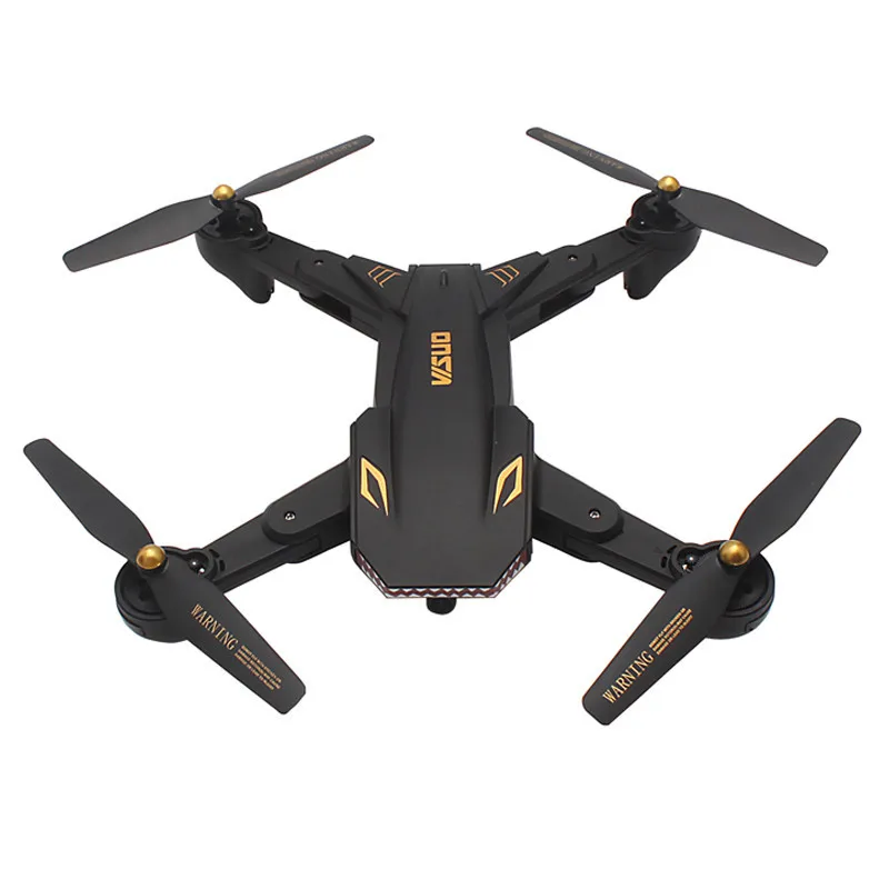 Складной мини Дрон для селфи Visuo XS809S с Wi Fi FPV камерой 0 3 Мп или 2 широкоугольная