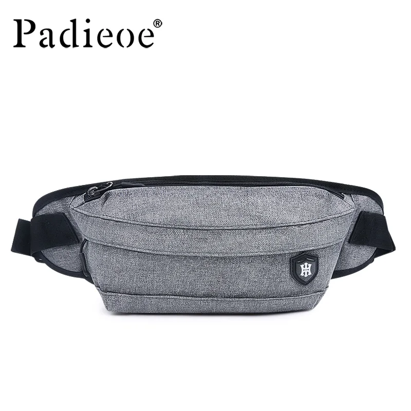 Padieoe поясная сумка Мужская мужская модный роскошный Водонепроницаемый