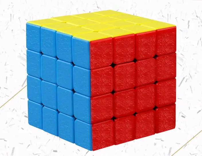 4 шт./кор. Shengshou камень серии набор из магических кубов 2x2/oneplus 3/OnePlus x 3 4x4 5x5 цветной куб, обучающие игры для детей начинающих подарок - Цвет: 4X4