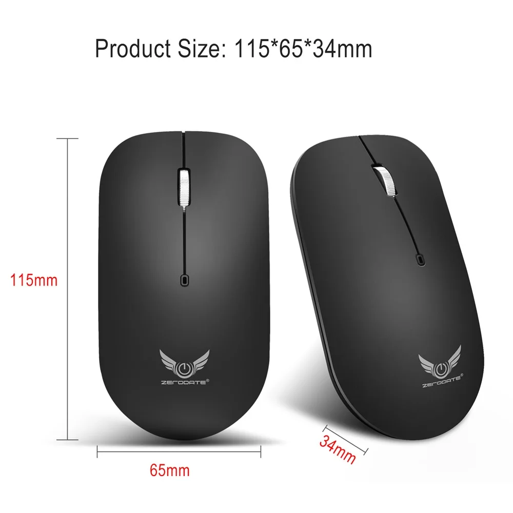 FELYBY T20 laptop business office mouse 1600DPI wireless mini for computer | Компьютеры и офис