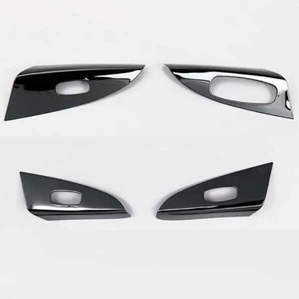 Нержавеющая сталь двери салона автомобиля подлокотник крышка окна подъемник