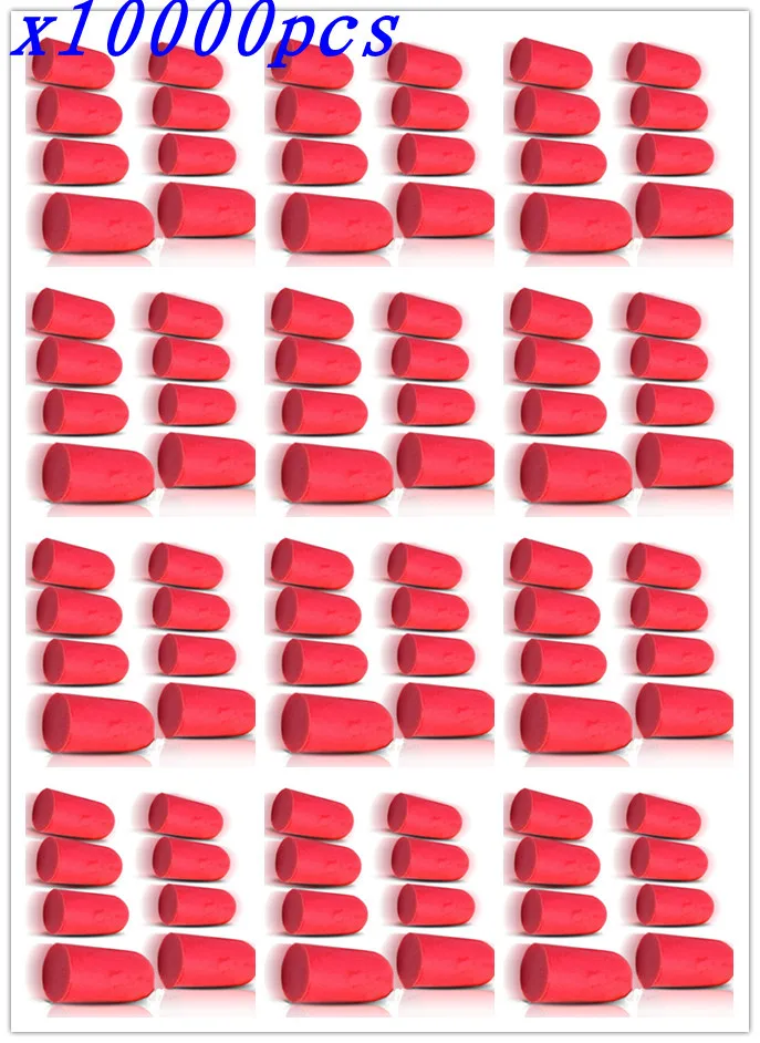 

[ Fly Eagle ] Soft Memory Foam Ear Plug Travel Sleeping Noise Reduce Earplug RED 10000Pcs/Lot