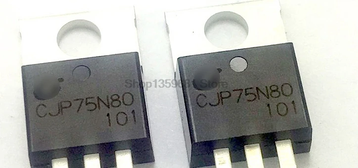 10 шт. CJP75N80 CMP75N80 FBM75N80 HM75N80 TO-220 75A 80 в мощный МОП-транзистор | Обустройство дома