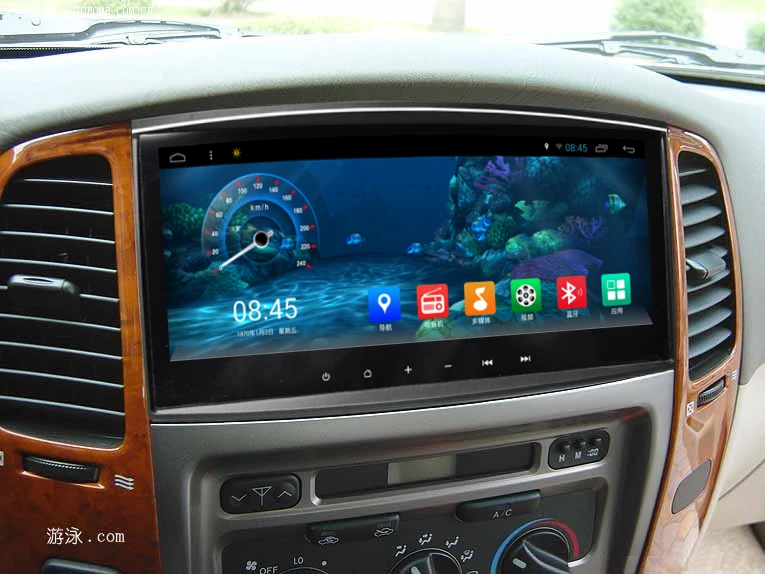 Автомагнитола 10 25 дюймов Android аудио DVD GPS навигация центральный мультимедийный