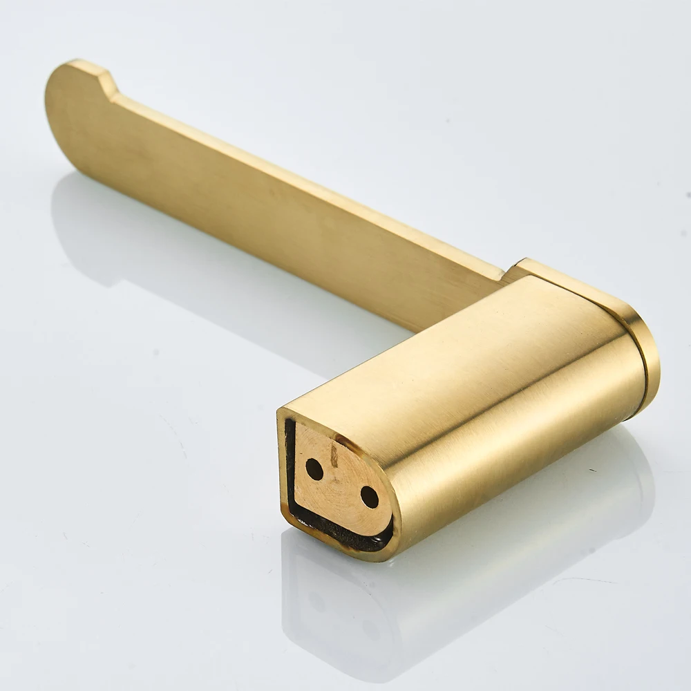 Держатель для туалетной бумаги Leyden из нержавеющей стали матовый золотой