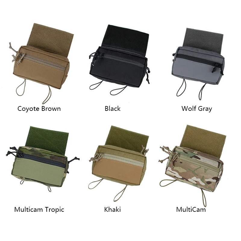 Тактическая Сумка TMC для жилета MCR с крючком и петлей страйкбола Военная