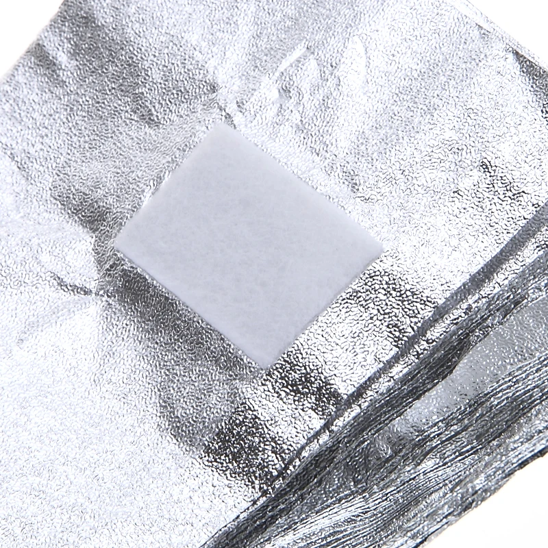 Monja 50 шт. дизайн ногтей алюминиевая фольга отмачиваемый порошок Гель-лак