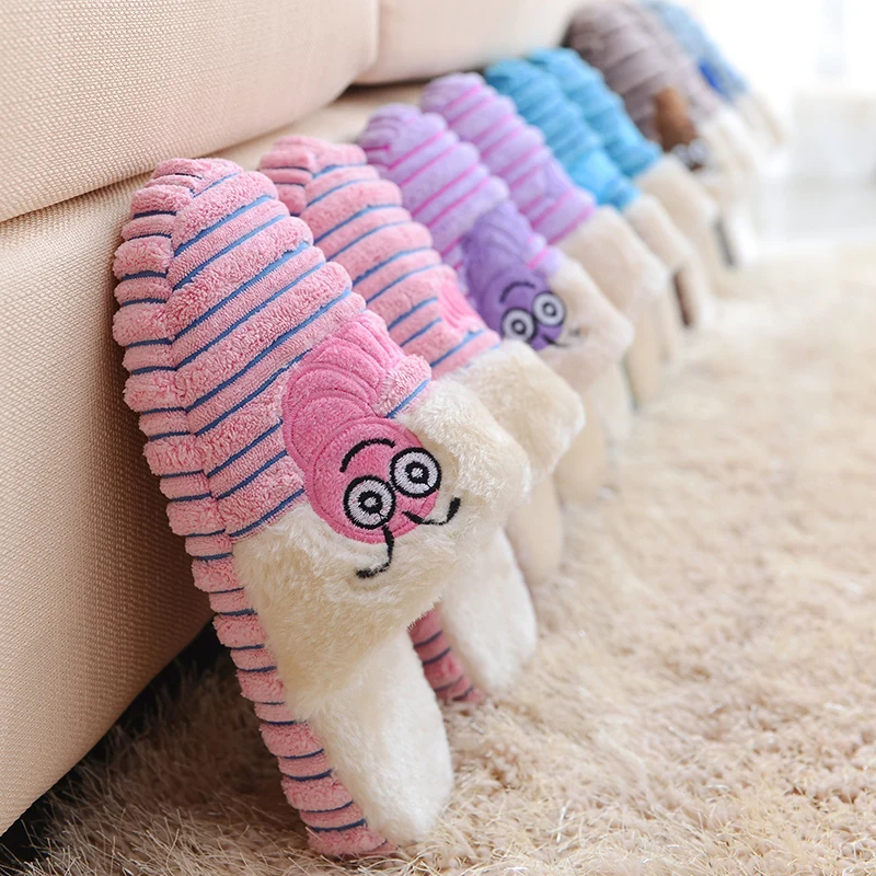 Женские тапочки с мягкой подошвой Pantufas плюшевые домашние Осень зима 2019|shoes high heels