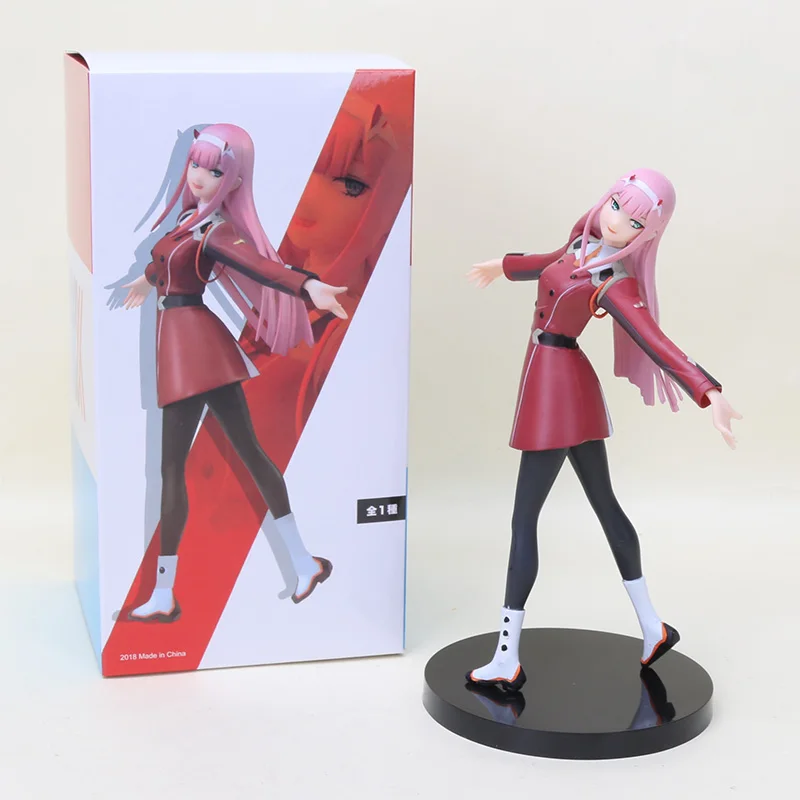 21 см аниме DARLING in the FRANXX фигурка игрушки Zero Two 02 ПВХ Коллекция Модель