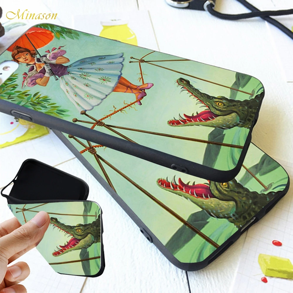 Haunted Mansion Lilian Gracey Soft Silicone Case for iPhone X 5 S 5S XR XS Max 6 6S 7 8 Plus Cover Phone Fundas Celular | Мобильные