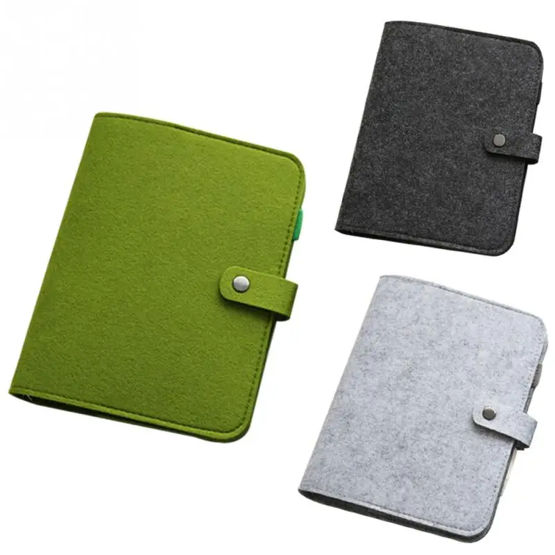 A5 A6 спиральный журнал путешествий; Записная книжка, Обложка из войлока, 6 отверстий, винтажный дневник Dokibook, сделай сам, планировщик, органайзер, школьные, офисные принадлежности