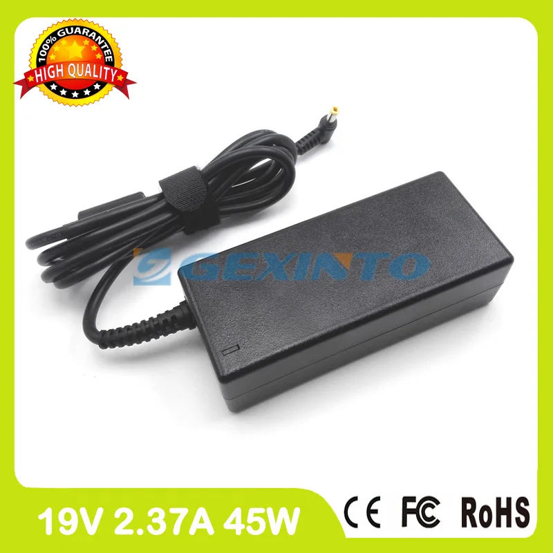 19V 2.37A Ноутбук ac адаптер питания PA5072E-1AC3 PA5192U-1ACA для Toshiba Thrive WT310 WT310/C планшетный ПК
