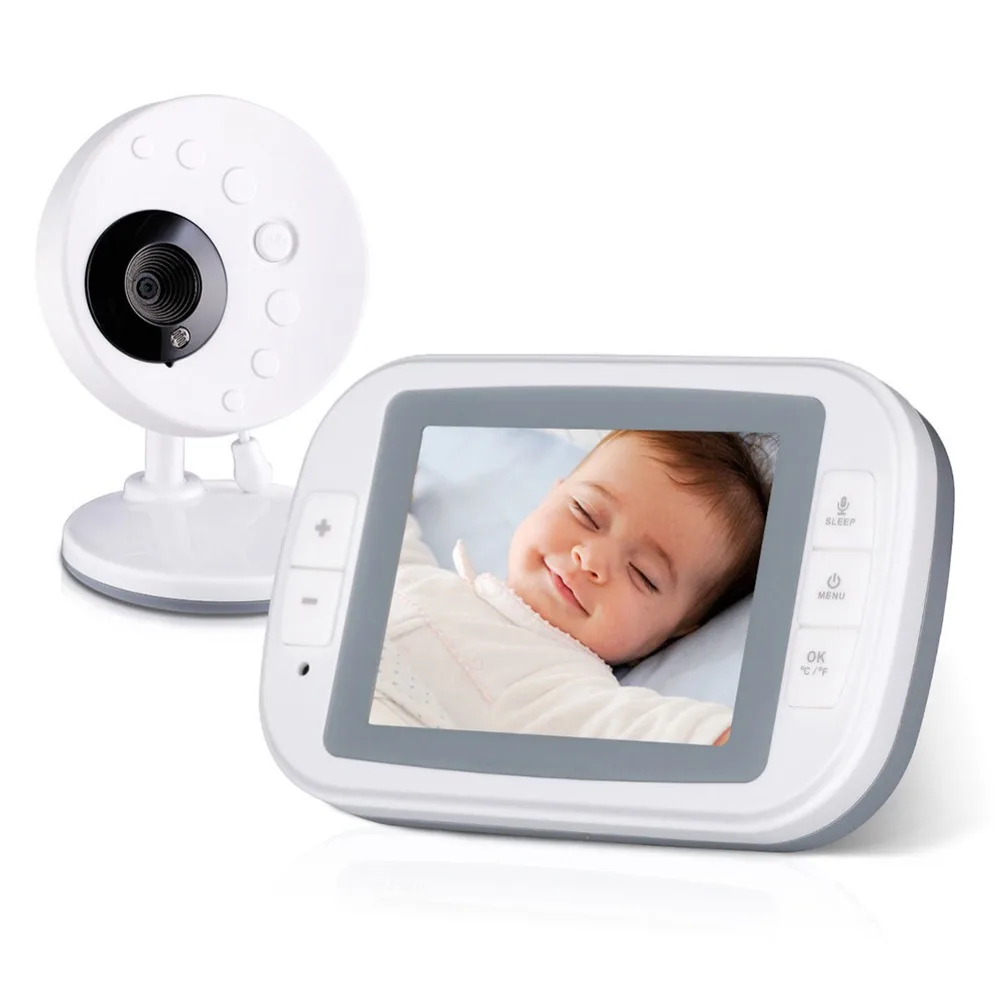Детский видеомонитор с 3 5 дюймовым ЖК дисплеем инфракрасного ночного видения
