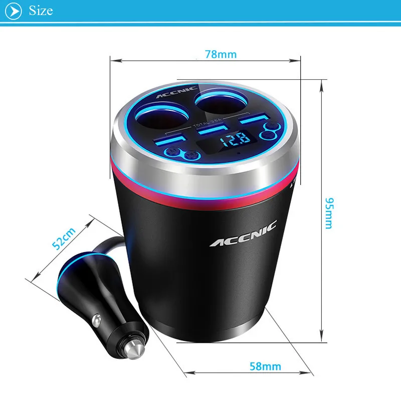 TF/Micro SD музыкальный MP3 плеер Bluetooth автомобильный комплект fm передатчик HandsFree