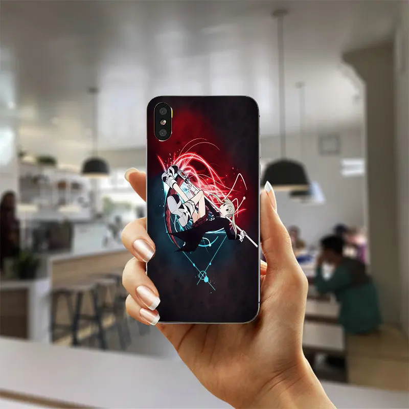 Hot Anime Soul Eater Logo Soft TPU Silicone Transparent Mobile Phone Cases Cover for iPhone 8 7 6 6S Plus X 10 5 5S SE 5C 4 4S | Мобильные