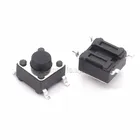 100 шт. SMD Tact кнопочный переключатель 6X6X5mm Micro Switch 6*6*5 мм