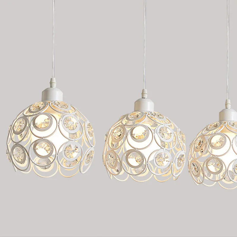 Пост-современный Ресторан хрустальная люстра Американский промышленный чердак