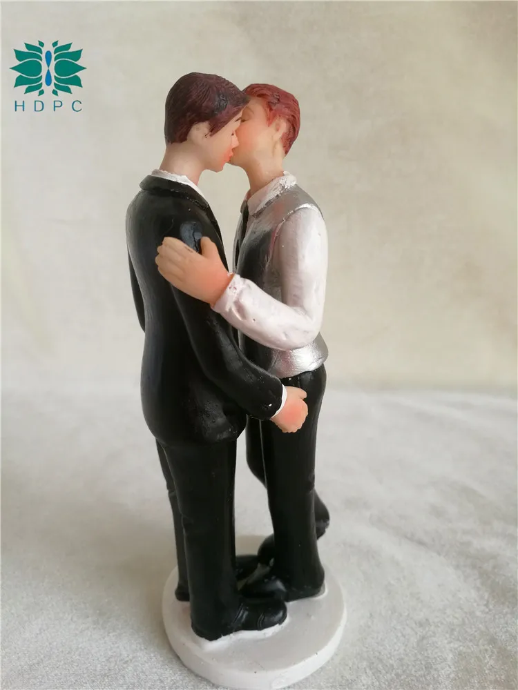 Фигурные кукольные украшения Gayy man модельные для влюбленных металлическая