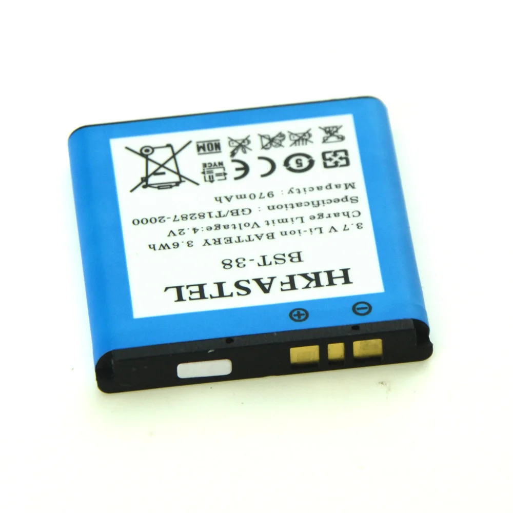Аккумулятор BST 38 для Sony Ericsson C510 C902 C905 Yendo W150 W580 W580i W760 W902 W980 W995 W995a Jalou F100 970 мАч |