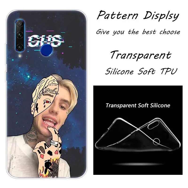 Горячий Lil Peep Rap Хип Мягкий силиконовый чехол для телефона huawei Honor 20 20i 10 9 8 Lite 8X 8C 8A 8S 7S 7A Pro View 20 Модный чехол