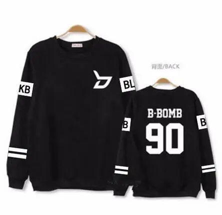 Kpop block b concert That member nname свитер с круглым вырезом и принтом унисекс zico p. o пуловер