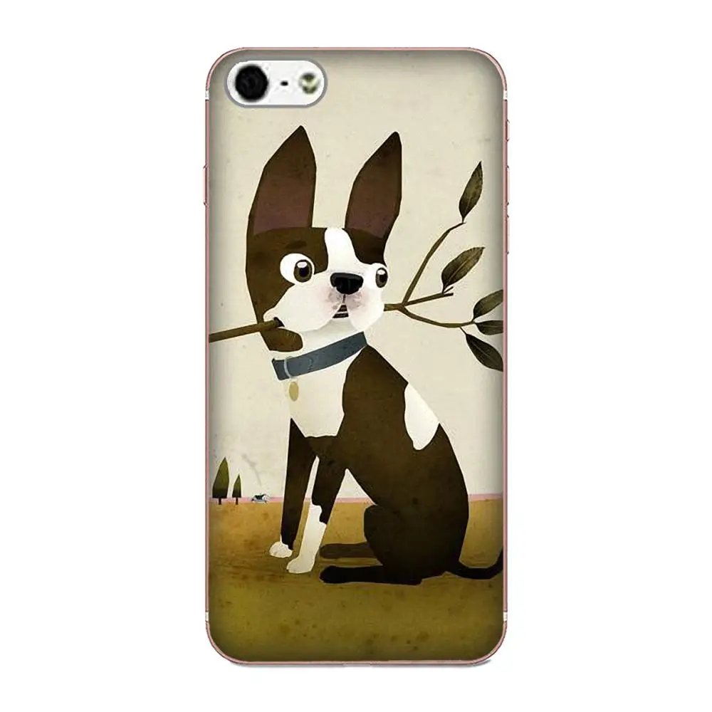 Дизайнерский высококачественный чехол для телефона Boston Terrier Dog Puppies Huawei P8 P9 P10 P20 P30