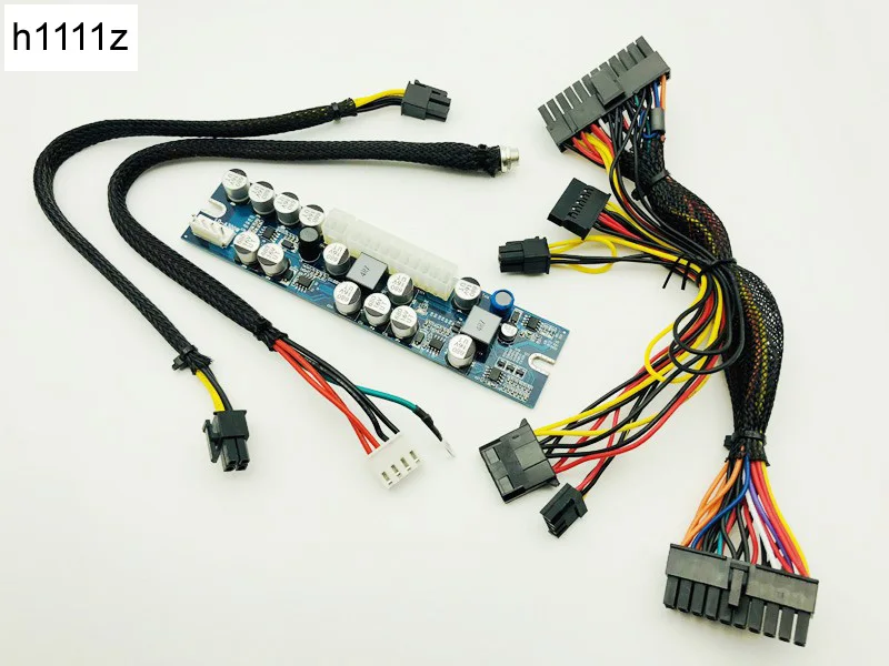 12 В в DC вход 300 Вт пиковый выход Mini ITX Pico PSU ATX PC переключатель Realan питание добыча для