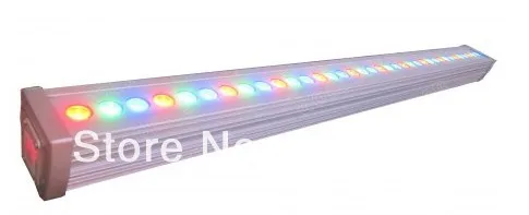 Наружный водонепроницаемый RGB светодиодный настенный светильник 3 в 1 4 шт. 24*3 Вт DMX