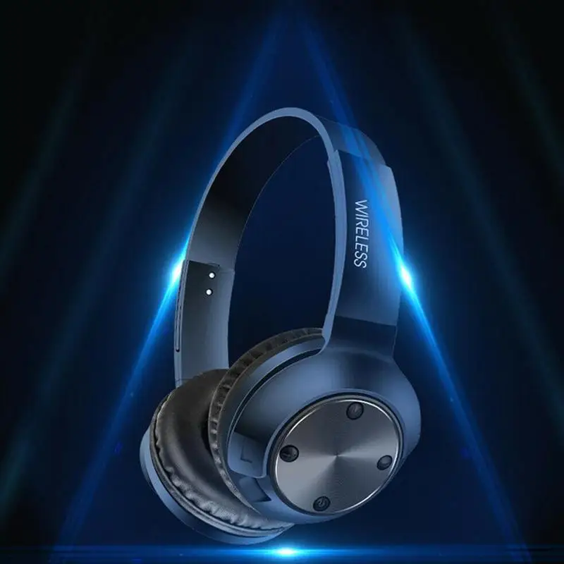Беспроводная универсальная bluetooth-гарнитура с шумоподавлением, наушники, активные Накладные наушники, стерео гарнитура, наушники