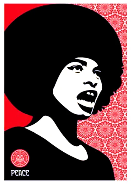 Поп Черная пантера вечерние Leader Angela Davis холст картины винтажные крафт плакаты с