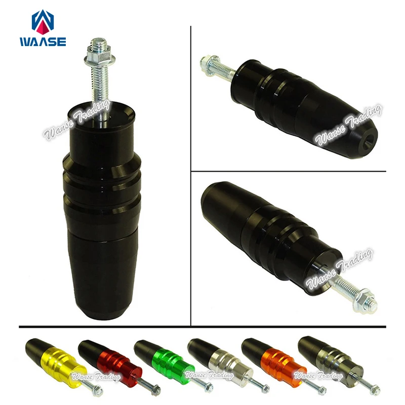 

waase Motorcycle Exhaust Frame Slider Crash Pad Protector For KAWASAKI Ninja 250 250R EX250 2008 2009 2010 2011 2012
