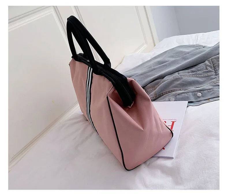 Bolsa, полосатая дорожная сумка для спортзала, фитнеса, сумки для багажа, для путешествий, спортивная сумка для женщин и мужчин, для спорта на открытом воздухе Tas XA46A