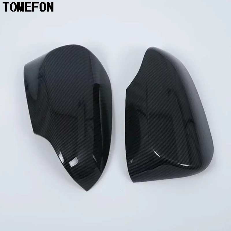 TOMEFON для Toyota Аква Боковая дверь зеркало заднего вида накладка декоративный молдинг наложения ABS углеродного волокна