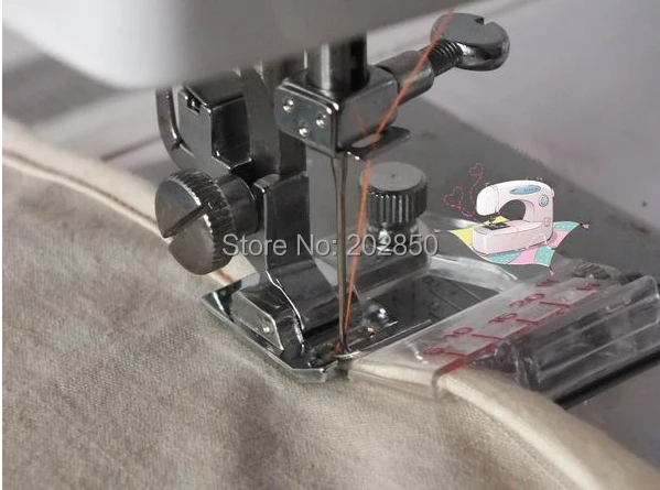 Бытовая многофункциональная прижимная лапка для швейной машины отличная работа