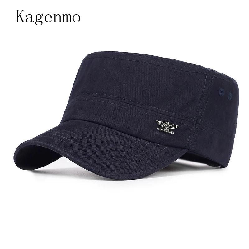 Kagenmo, крутая Мужская армейская шляпа, модная хип-хоп военная шляпа, летняя кепка, мужская Кепка для отдыха, рыбалки, гольфа, езды