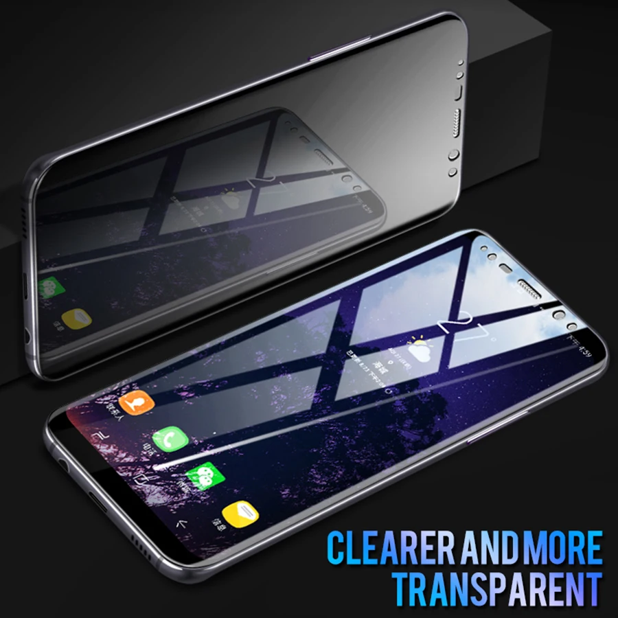 6D полное покрытие мягкая Гидрогелевая пленка для Samsung Galaxy Note 8 9 S8 S9 Plus S10 S10E A8 2018 S7