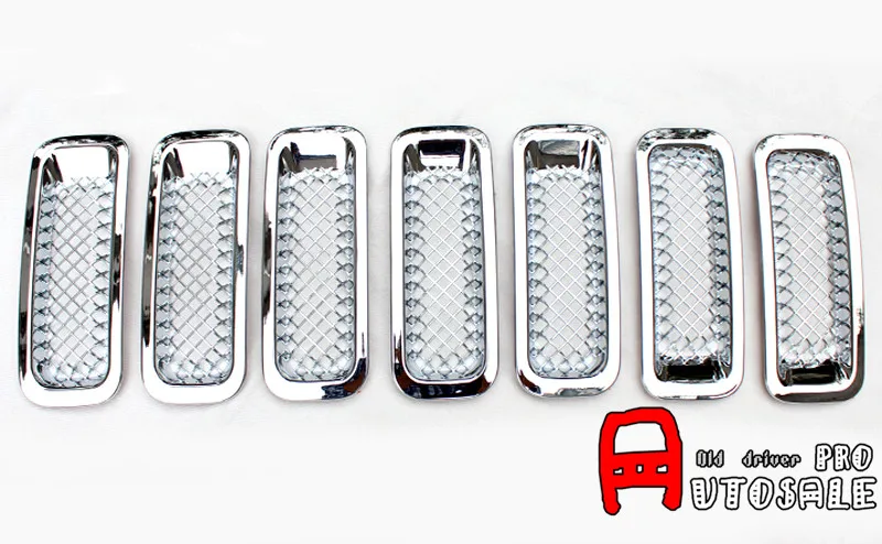 7 шт. передняя решетка для Jeep Patriot 2011 2012 2013 2014 2015 | Автомобили и мотоциклы