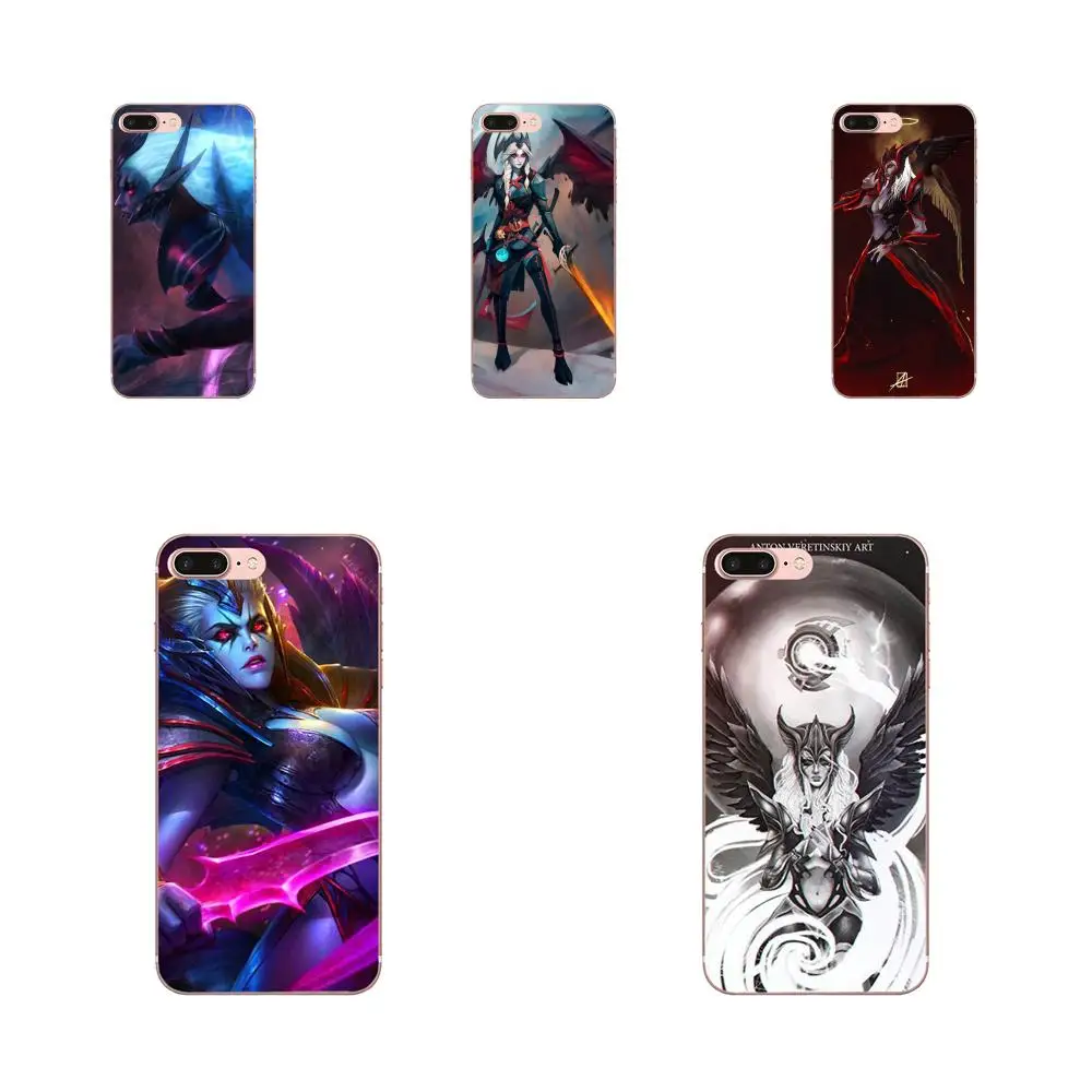 Чехол из ТПУ Dota 2 Vs Vengeful Spirit для Apple iPhone 4 4S 5 5C 5S SE 6 6S 7 8 Plus X XS Max XR|Чехлы-накладки| |
