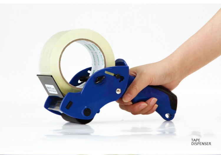 1 шт./лот пластиковый Портативный прочный 60 мм диспенсер для ленты и резак школы