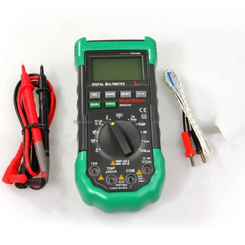 Цифровой Мультиметр Mastech MS8229 многофункциональный измеритель температуры и