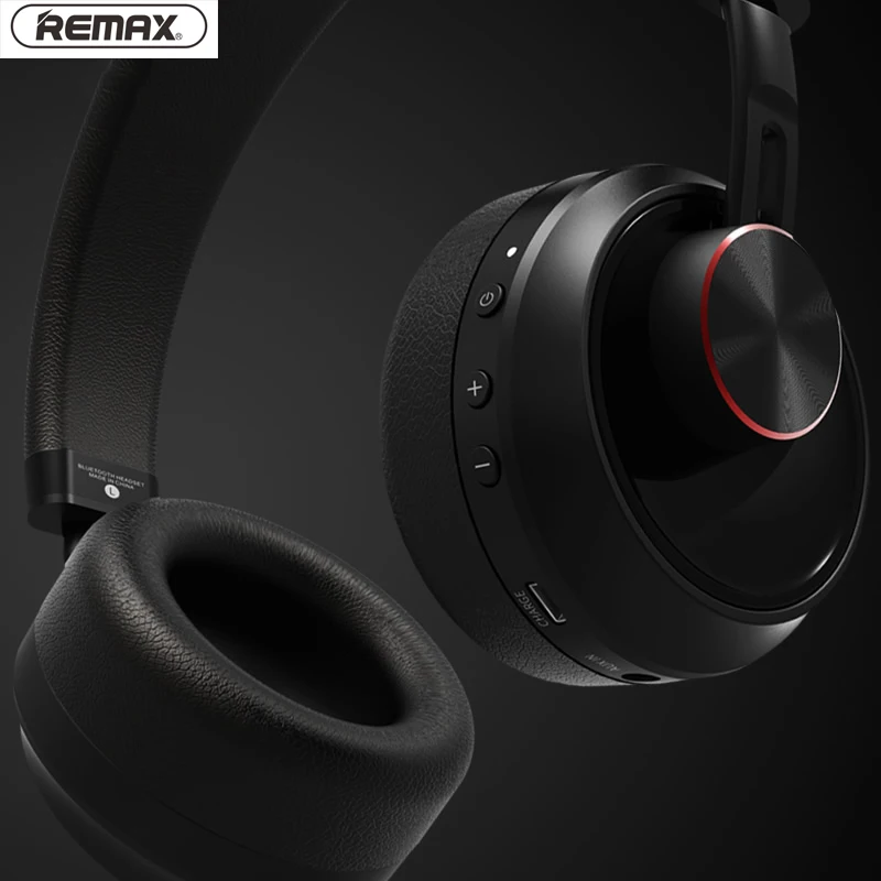 Remax 500HB Bluetooth V4.1 гарнитура HIFI наушники стерео головная повязка с шумоподавлением