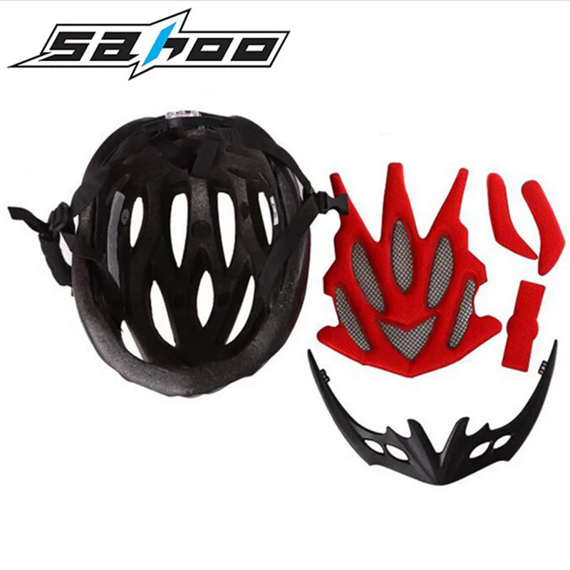 SAHOO 2017 Новый велосипедный шлем интегрированный 53-60 см Сверхлегкий дорожный